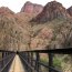 Most přes Colorado nedaleko Phantom Ranch