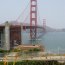 Golden Gate Bridge - rozpětí pilířů 1 280 m. Věže dosahují výšky 227,4 m nad mořem.