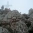 Kříž na vrcholu Höher Dachstein - 3005 m.
