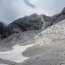 Nejvyšší vrchol - Triglav, vpravo nižší - Malý Triglav