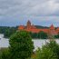 Hrad Trakai asi 20 km od Vilniusu
