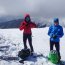 Končíme 200 m pod vrcholem Barance (2184 m), dále to je skoro samý led. Končíme 200 m pod vrcholem Barance (2184 m), dále to je skoro samý led.