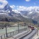 Zubačka na Gornergrat a Matterhorn