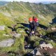 Sedlo Șaua Caprei (2315 m) nad jezerem Balea Sedlo Șaua Caprei (2315 m) nad jezerem Balea